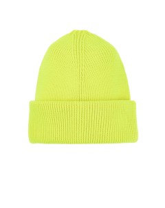 Желтая шапка с отворотом детская Chobi