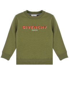 Свитшот цвета хаки для мальчиков детский Givenchy