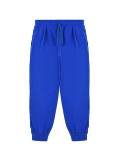 Синие спортивные брюки детские Dolce&gabbana