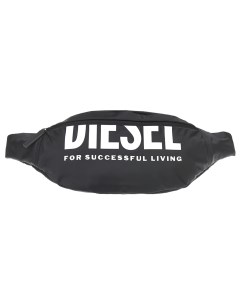 Черная сумка пояс с логотипом детская Diesel