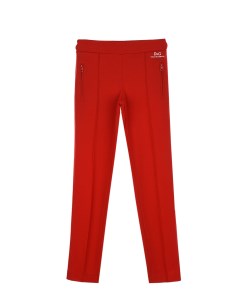 Красные брюки со стрелками детские Dolce&gabbana