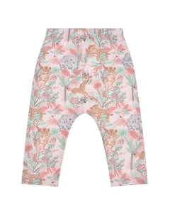 Спортивные брюки с принтом Саванна розовые детские Kenzo