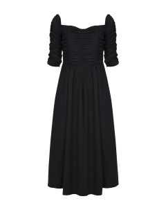 Черное платье с открытыми плечами Dorothee schumacher