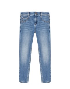 Синие джинсы skinny fit детские Brunello cucinelli