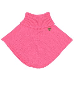 Розовый шарф ворот из шерсти детский Il trenino