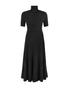 Черное вязаное платье Parosh
