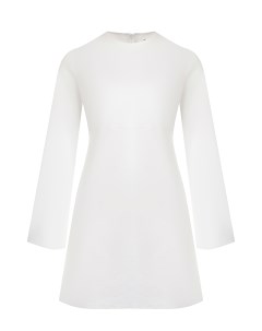 Белое платье с рукавами клеш Dan maralex