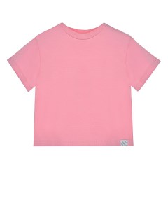 Базовая розовая футболка детская Dan maralex