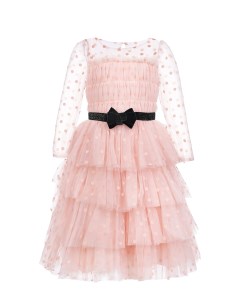 Розовое платье с пышной юбкой детское Aletta