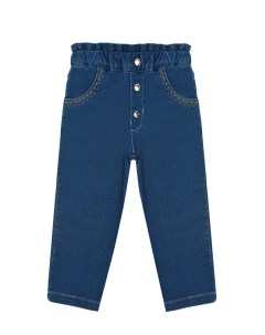 Синие джинсы с пуговицами детские Chloe