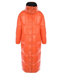 Оранжевое стеганое пальто Naumi