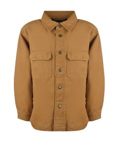 Утепленная куртка рубашка Henley Sandstone детская Molo