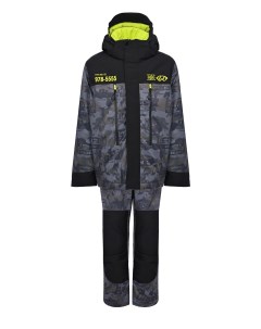 Комплект с курткой и комбинезоном черный желтый детский Diesel