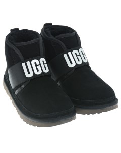 Базовые черные ботинки детские Ugg