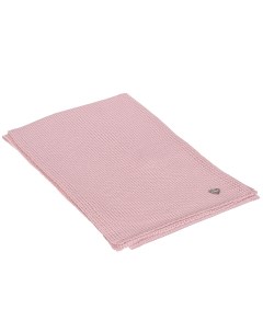 Розовый шарф из шерсти 20х140 см детский Il trenino