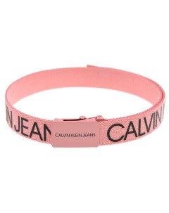 Розовый ремень с логотипом детский Calvin klein