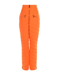 Оранжевые стеганые брюки Naumi