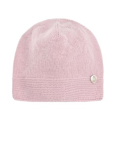 Розовая шапка из шерсти детская Paz rodriguez