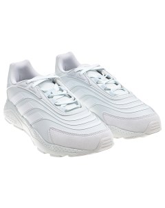 Однотонные белые кроссовки детские Adidas