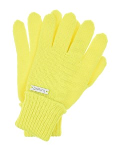 Неоново желтые перчатки детское Il trenino