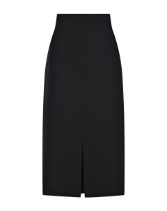 Черная юбка с разрезом Msgm