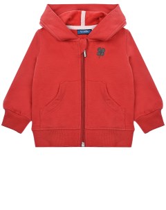 Спортивная красная куртка детская Sanetta kidswear