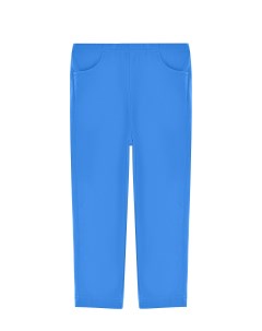 Голубые флисовые брюки детские Poivre blanc