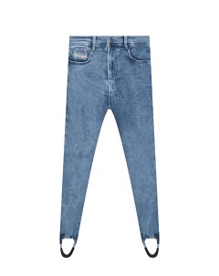 Голубые джинсы со штрипками детские Diesel