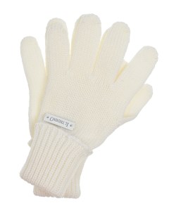 Белые базовые перчатки детские Il trenino