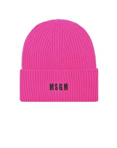 Базовая шапка цвета фуксии Msgm