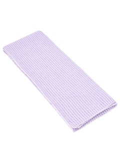 Кашемировый шарф лилового цвета 162x15 см детский Yves salomon
