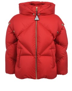 Красная куртка со съемными рукавами детская Moncler
