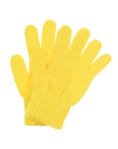 Желтые базовые перчатки детские Catya