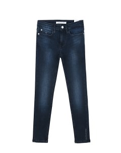 Синие тертые джинсы skinny fit детские Calvin klein