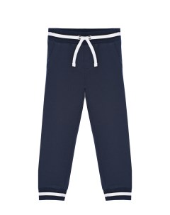 Темно синие спортивные брюки детское Dolce&gabbana