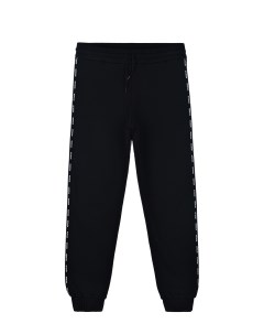 Черные спортивные брюки для девочек детские Moncler