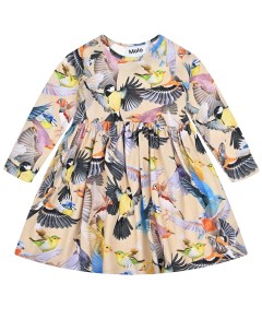Платье Whimsical с принтом Птицы детское Molo