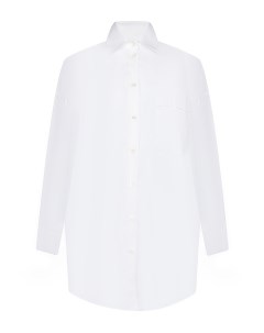 Белая рубашка с длинными рукавами Parosh