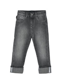 Серые джинсы с потертостями детские Emporio armani