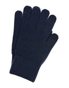 Темно синие перчатки Touch Screen детское Norveg