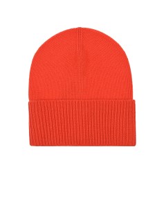 Оранжевая шапка из кашемира Ftc cashmere