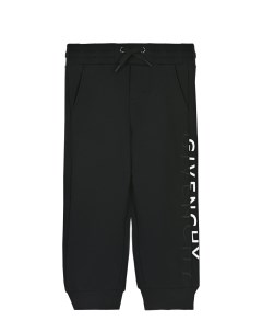 Черные спортивные брюки с логотипом детские Givenchy