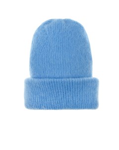 Голубая шапка с отворотом Tak.ori