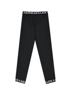 Черные болоневые брюки детские Dan maralex