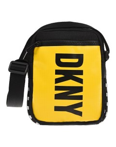 Желтая сумка с ремнем через плечо детская Dkny