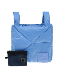Синяя стеганая сумка 35x28x7 см Bacon