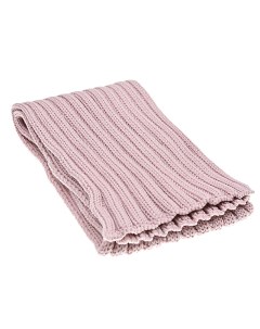 Розовый шерстяной шарф детский Catya
