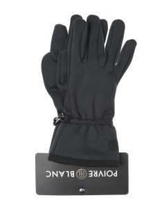 Черные флисовые перчатки Smart Touch детские Poivre blanc