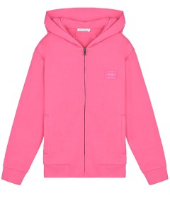 Розовая спортивная куртка с капюшоном детская Dolce&gabbana