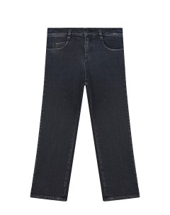 Черные джинсы с потертостями детские Fendi